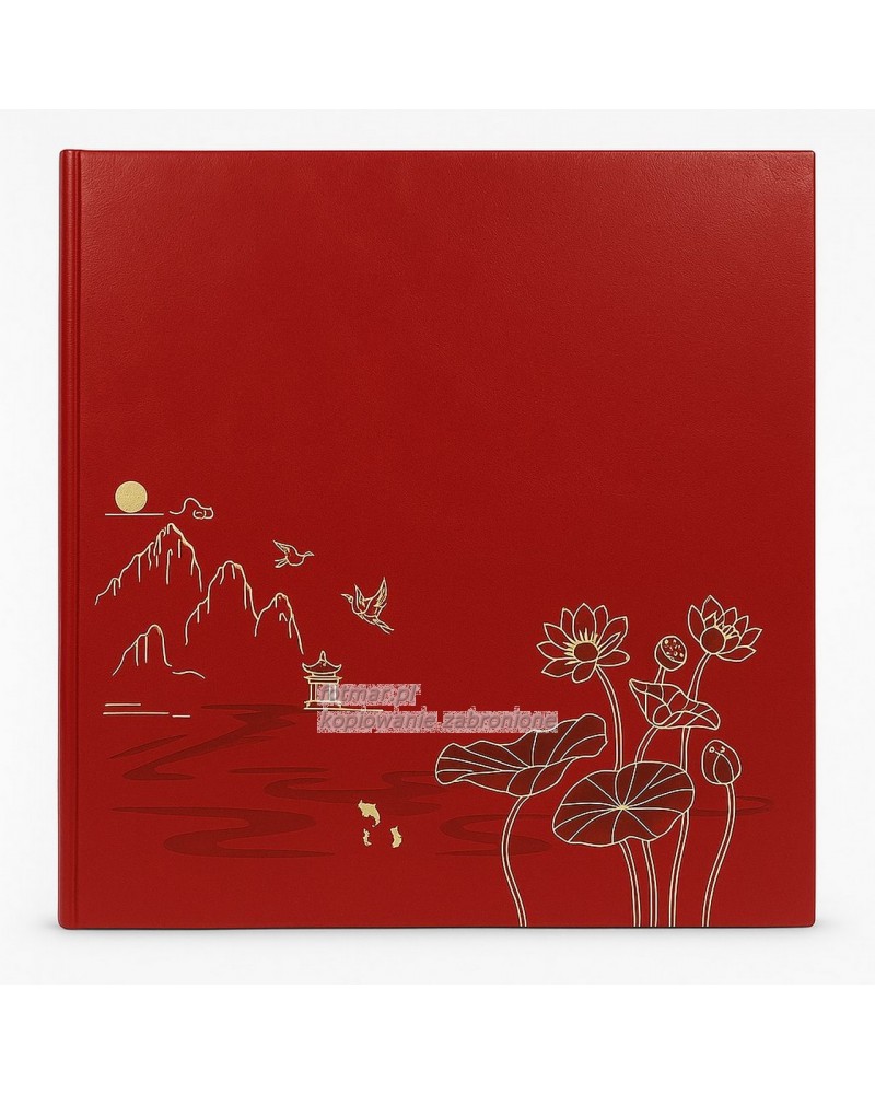 ALBUM NA ZDJĘCIA 10X15 500 ZDJĘĆ  LOTUS RED